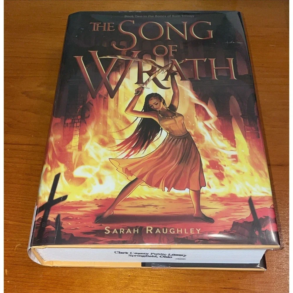 Bones of Ruin -Sarah Raughley Hardcover Trilogy Song Of Wrath & Lady Of Rapture